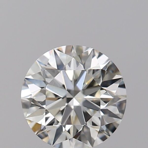 0.7 Carat, Natural White, Round Diamond ~ I Colour, VS2 Clarity