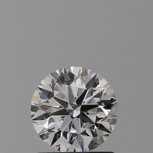 0.87 Carat, Natural White, Round Diamond ~ D Colour, VS1 Clarity