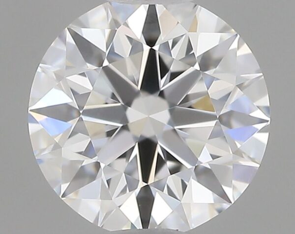 0.6 Carat, Natural White, Round Diamond ~ E Colour, VVS2 Clarity