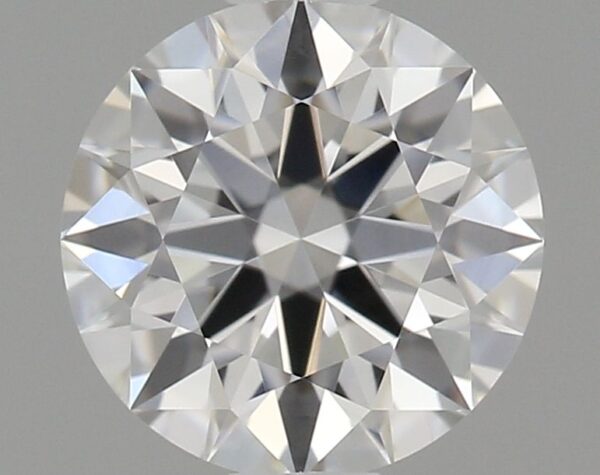 0.61 Carat, Natural White, Round Diamond ~ G Colour, VVS2 Clarity