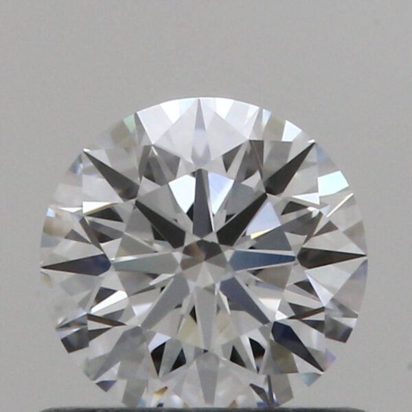 0.6 Carat, Natural White, Round Diamond ~ E Colour, VVS1 Clarity