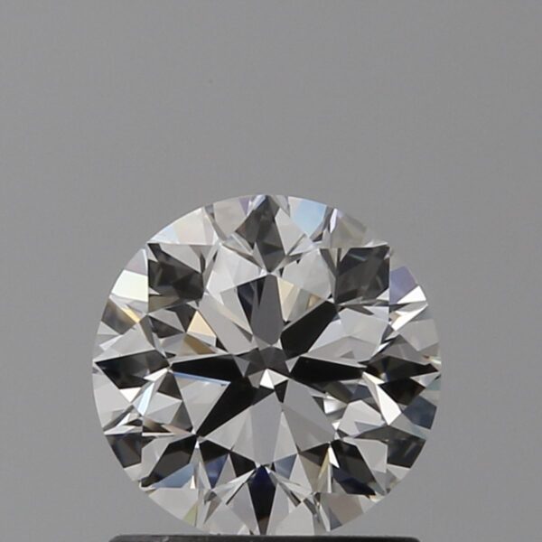 0.91 Carat, Natural White, Round Diamond ~ G Colour, VVS1 Clarity