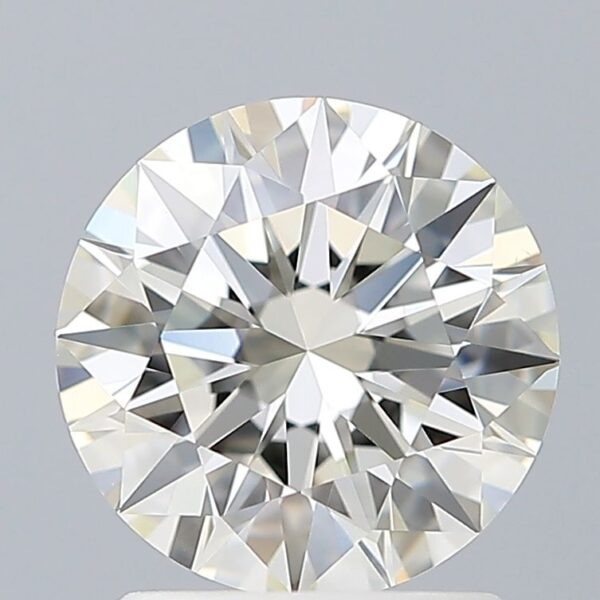 1.52 Carat, Natural White, Round Diamond ~ J Colour, VVS2 Clarity