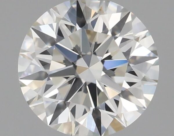 0.72 Carat, Natural White, Round Diamond ~ J Colour, VS2 Clarity