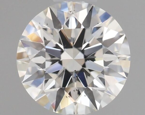 0.54 Carat, Natural White, Round Diamond ~ J Colour, SI1 Clarity