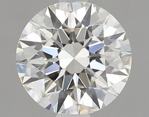 0.51 Carat, Natural White, Round Diamond ~ J Colour, VVS1 Clarity