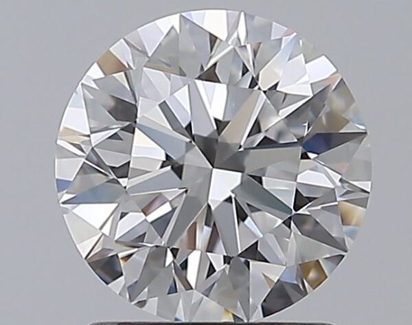 1.41 Carat, Natural White, Round Diamond ~ D Colour, VVS1 Clarity