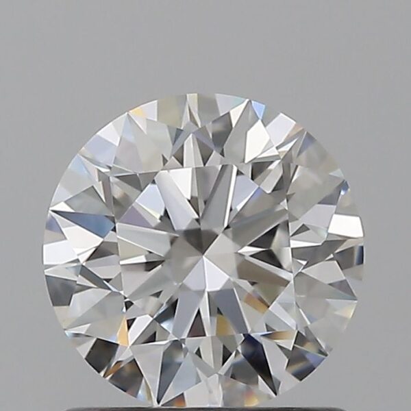 0.85 Carat, Natural White, Round Diamond ~ F Colour, VVS1 Clarity