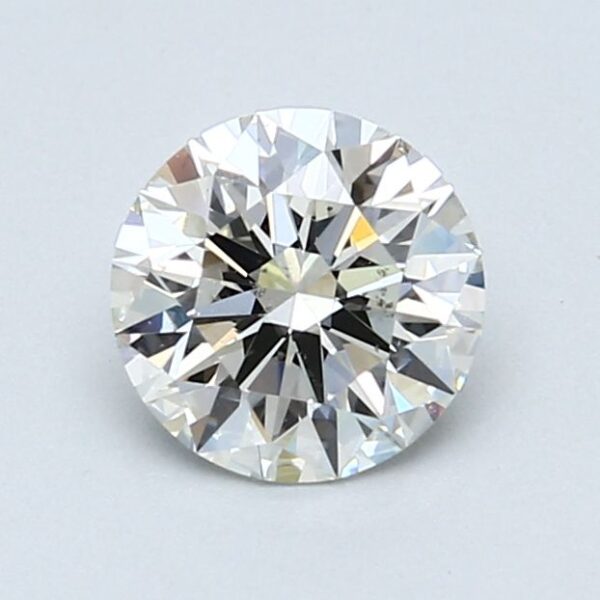 1.07 Carat, Natural White, Round Diamond ~ I Colour, SI1 Clarity