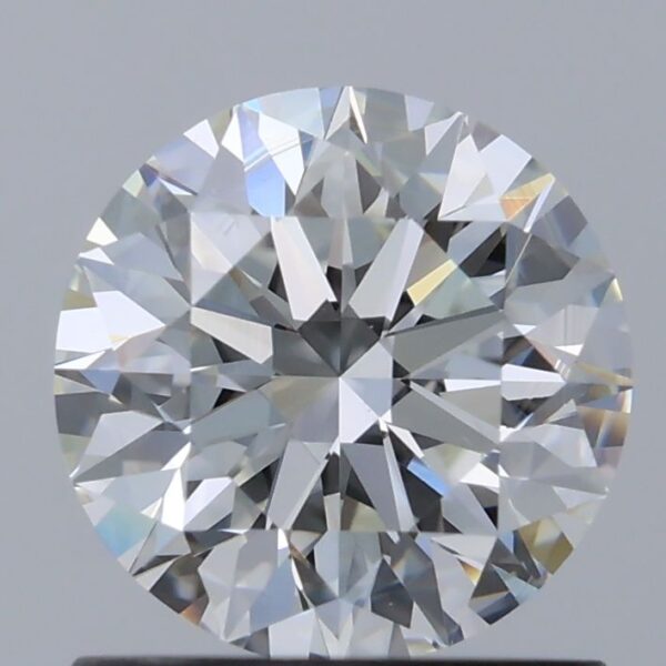 1.01 Carat, Natural White, Round Diamond ~ G Colour, VS2 Clarity