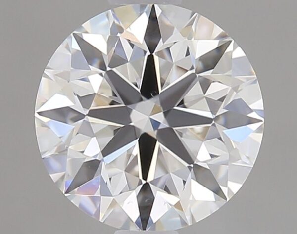 0.82 Carat, Natural White, Round Diamond ~ E Colour, VS2 Clarity