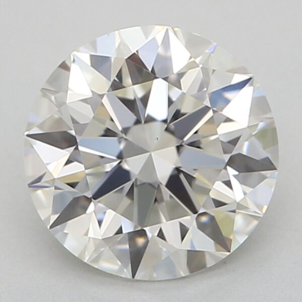 0.9 Carat, Natural White, Round Diamond ~ I Colour, VS1 Clarity