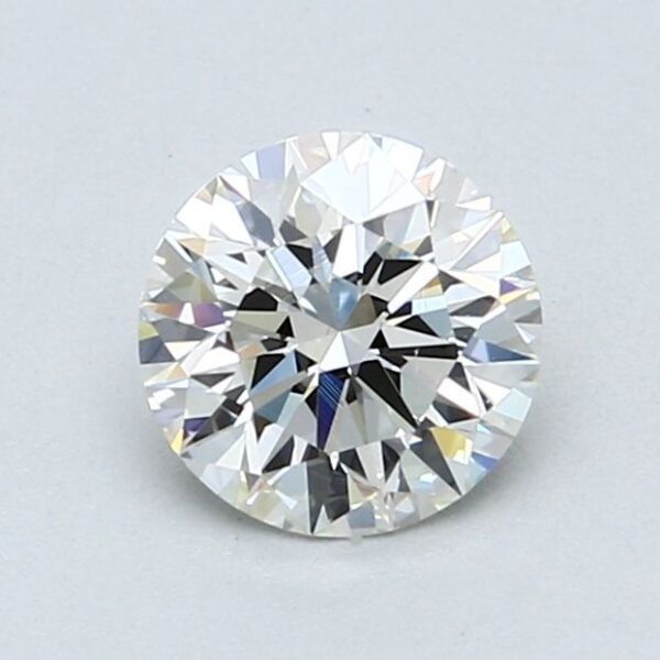 1 Carat, Natural White, Round Diamond ~ I Colour, VVS1 Clarity