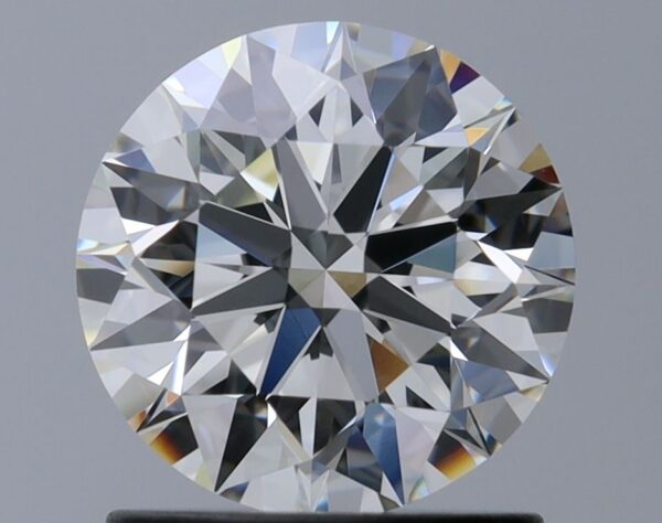 1.2 Carat, Natural White, Round Diamond ~ I Colour, VS2 Clarity