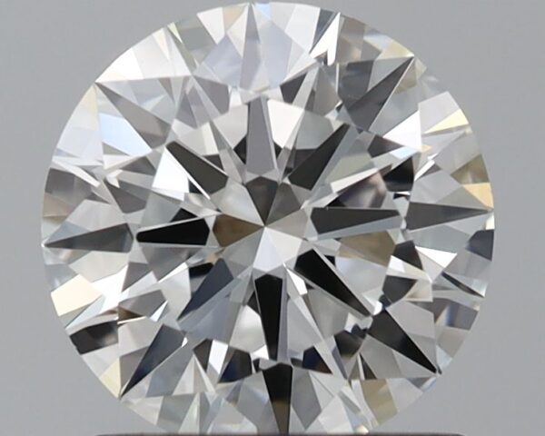 1.2 Carat, Natural White, Round Diamond ~ H Colour, VS1 Clarity