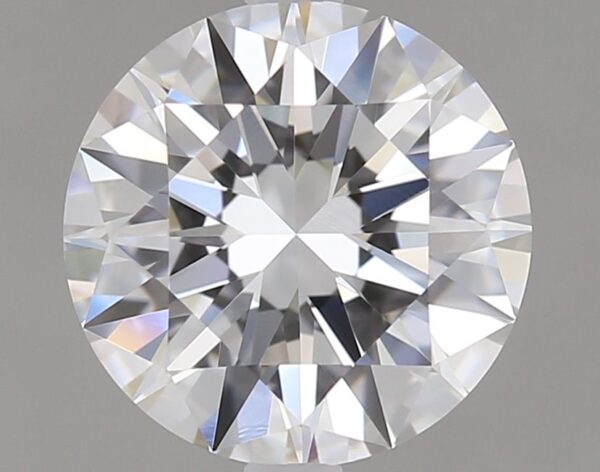 0.92 Carat, Natural White, Round Diamond ~ E Colour, VVS2 Clarity