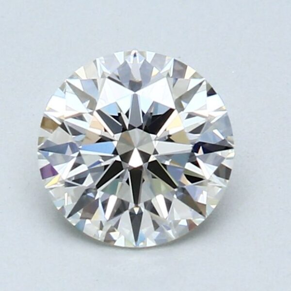 1.04 Carat, Natural White, Round Diamond ~ J Colour, VVS2 Clarity