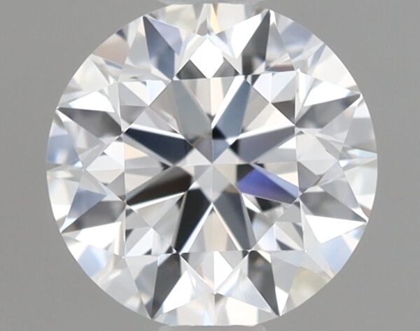 0.69 Carat, Natural White, Round Diamond ~ D Colour, VVS1 Clarity