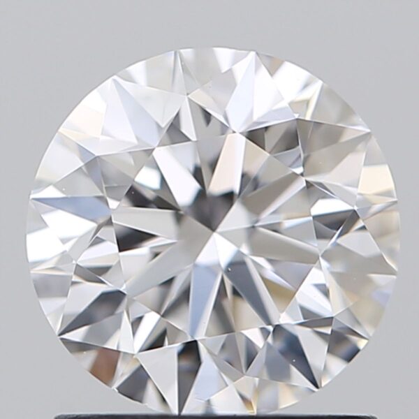 1.3 Carat, Natural White, Round Diamond ~ D Colour, VS1 Clarity