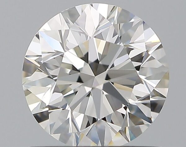 1 Carat, Natural White, Round Diamond ~ H Colour, VVS2 Clarity