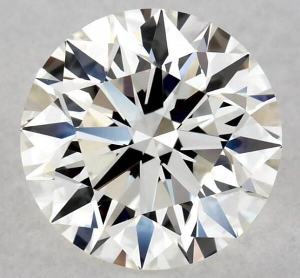 0.73 Carat, Natural White, Round Diamond ~ H Colour, VVS1 Clarity