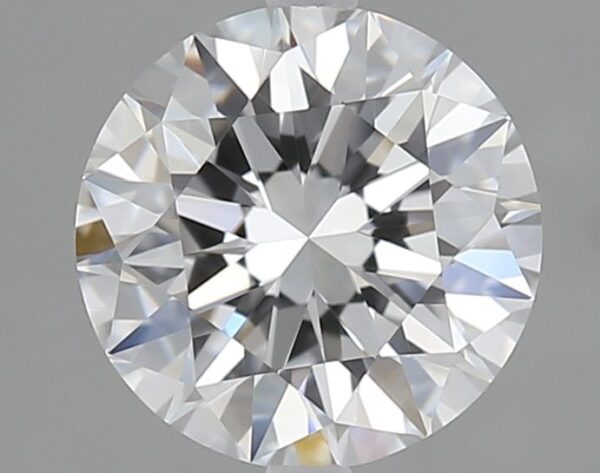 1 Carat, Natural White, Round Diamond ~ D Colour, VVS2 Clarity