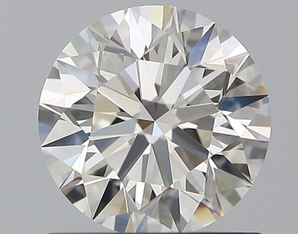 1 Carat, Natural White, Round Diamond ~ H Colour, VVS2 Clarity