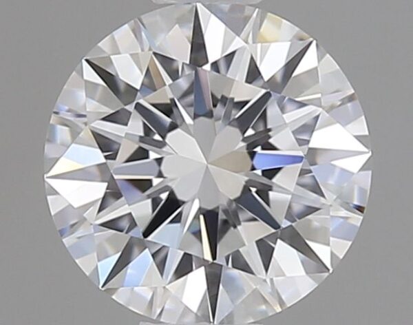 0.92 Carat, Natural White, Round Diamond ~ D Colour, FL Clarity