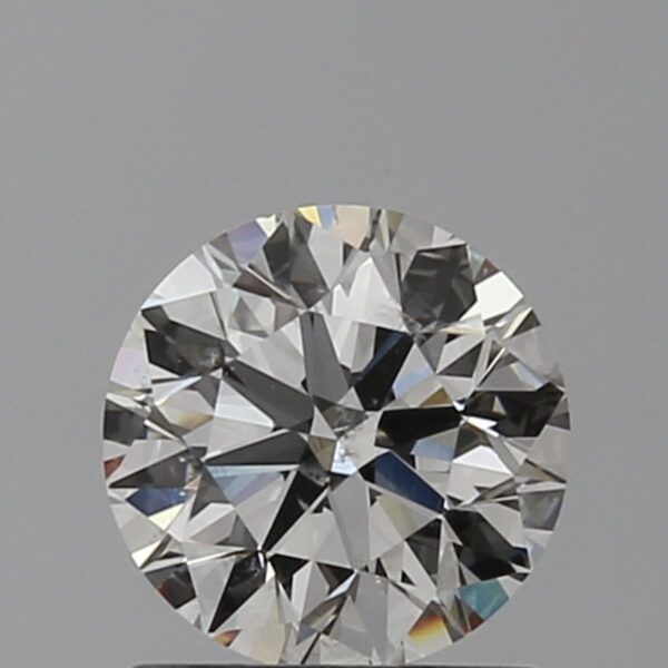 0.94 Carat, Natural White, Round Diamond ~ I Colour, SI1 Clarity