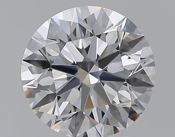 2.01 Carat, Natural White, Round Diamond ~ D Colour, VS1 Clarity