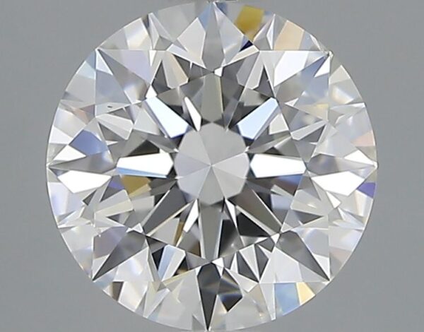 2.01 Carat, Natural White, Round Diamond ~ E Colour, SI1 Clarity