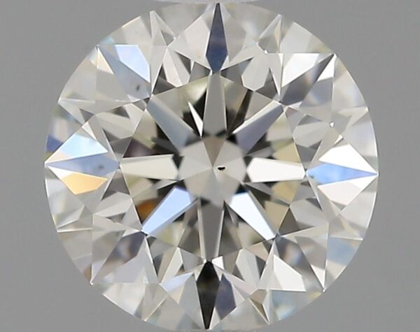 0.55 Carat, Natural White, Round Diamond ~ I Colour, SI1 Clarity