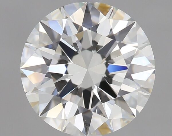 1.07 Carat, Natural White, Round Diamond ~ I Colour, VVS1 Clarity