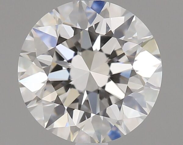 1.07 Carat, Natural White, Round Diamond ~ F Colour, VVS2 Clarity