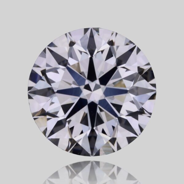 0.9 Carat, Natural White, Round Diamond ~ I Colour, VS2 Clarity