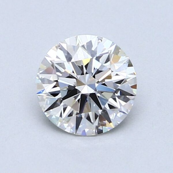 0.9 Carat, Natural White, Round Diamond ~ G Colour, VS1 Clarity