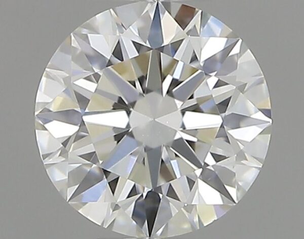 0.5 Carat, Natural White, Round Diamond ~ G Colour, SI1 Clarity