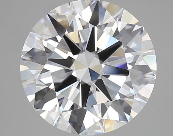 5.01 Carat, Natural White, Round Diamond ~ D Colour, VVS1 Clarity