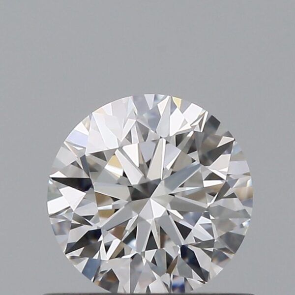 0.55 Carat, Natural White, Round Diamond ~ E Colour, VVS2 Clarity