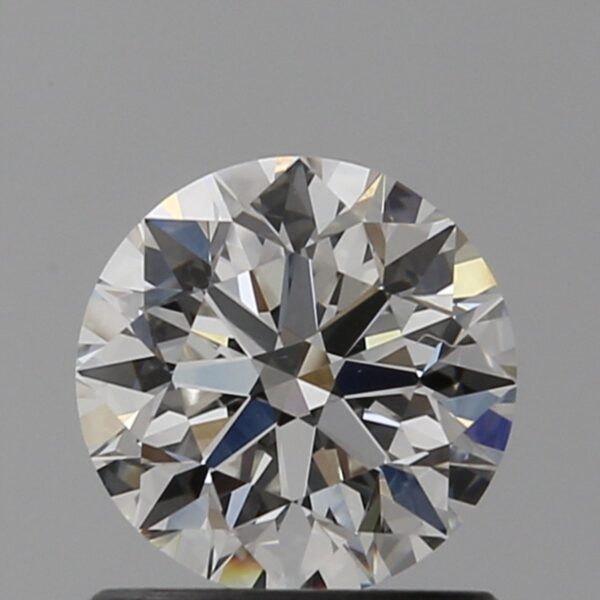 0.86 Carat, Natural White, Round Diamond ~ H Colour, VS1 Clarity