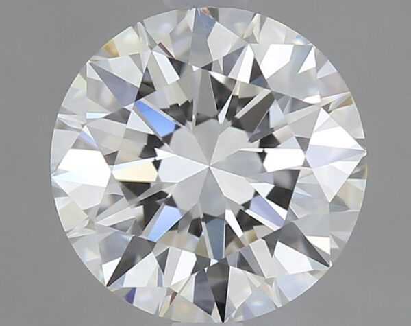 1.5 Carat, Natural White, Round Diamond ~ G Colour, VVS2 Clarity