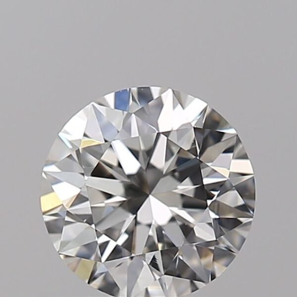 0.72 Carat, Natural White, Round Diamond ~ I Colour, VVS2 Clarity