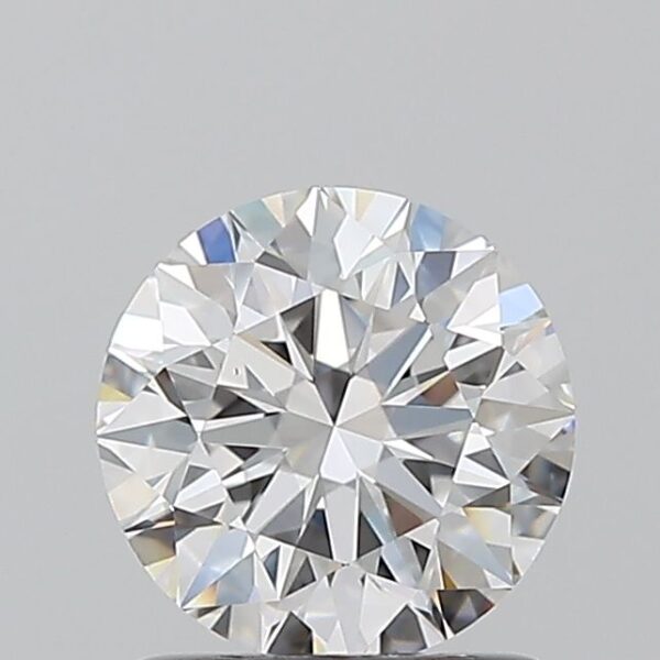 1.01 Carat, Natural White, Round Diamond ~ D Colour, VS1 Clarity