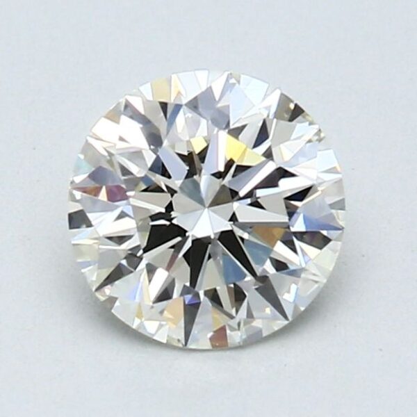 1.02 Carat, Natural White, Round Diamond ~ J Colour, VVS1 Clarity