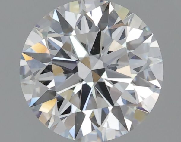 1.56 Carat, Natural White, Round Diamond ~ E Colour, VS2 Clarity