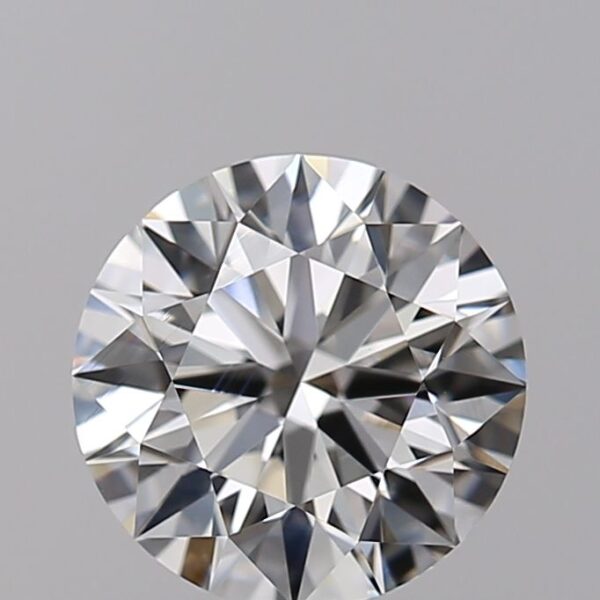 0.91 Carat, Natural White, Round Diamond ~ I Colour, VVS2 Clarity