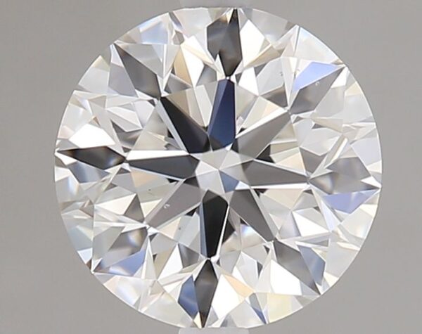 1 Carat, Natural White, Round Diamond ~ E Colour, VS2 Clarity