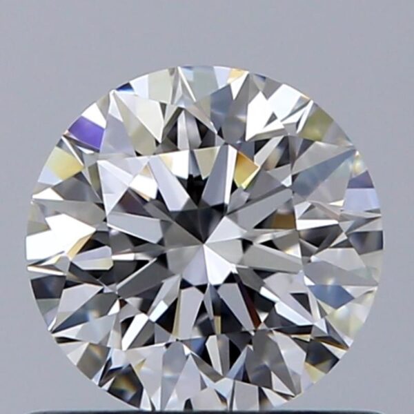 0.6 Carat, Natural White, Round Diamond ~ E Colour, IF Clarity