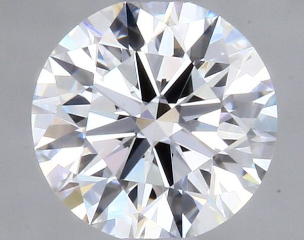 0.6 Carat, Natural White, Round Diamond ~ E Colour, VVS1 Clarity