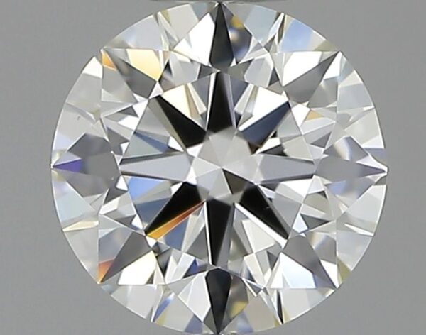 0.59 Carat, Natural White, Round Diamond ~ H Colour, VS1 Clarity